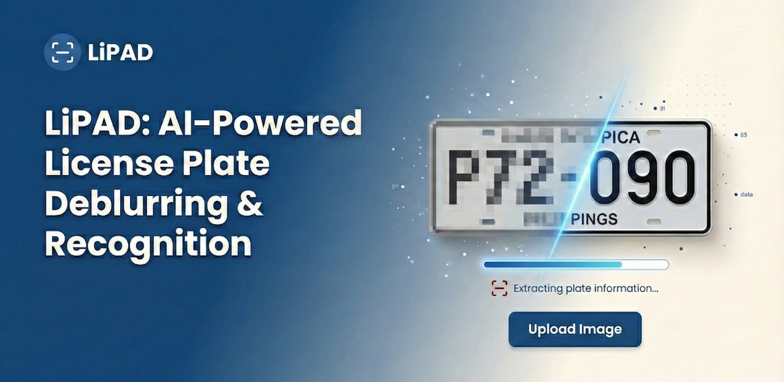 LiPAD (License Plate Advanced Deblurrer): AI-Powered License Plate Image Restoration